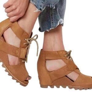 Sorel Joanie Lace Wedge Sandal
